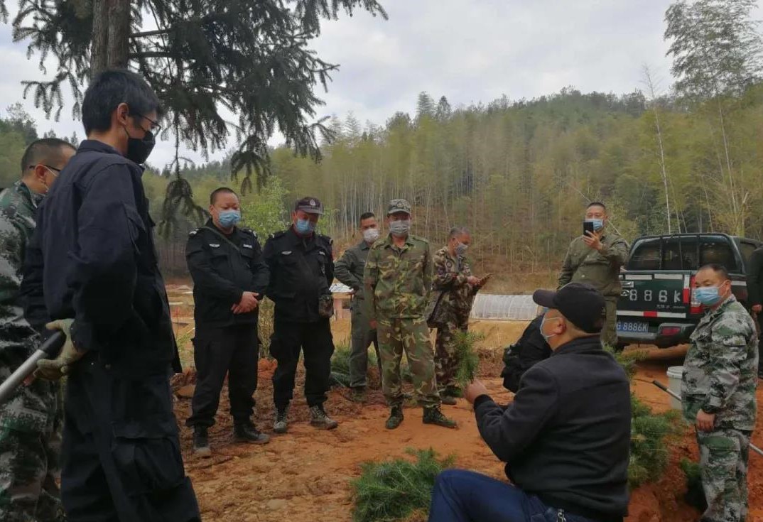 青山掛白我復綠 防疫復工添色彩 ——資源保護部義務突擊隊工作紀實 青山掛白我復綠 防疫復工添色彩 ——資源保護部義務突擊隊工作紀實